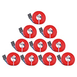 10pcs 스테퍼 모터 4 와이어 피치 커넥터가있는 1m 케이블