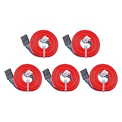 5pcs 스테퍼 모터 4 와이어 피치 커넥터가있는 1m 케이블
