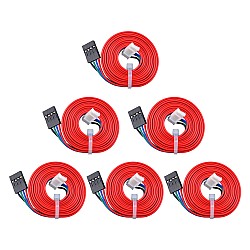 CN 세일중 - 6pcs 스테퍼 모터 4 와이어 피치 커넥터가있는 1m 케이블