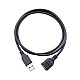 USB 2.0 - 직렬 RS232 어댑터(1m 케이블 변환기 포함)