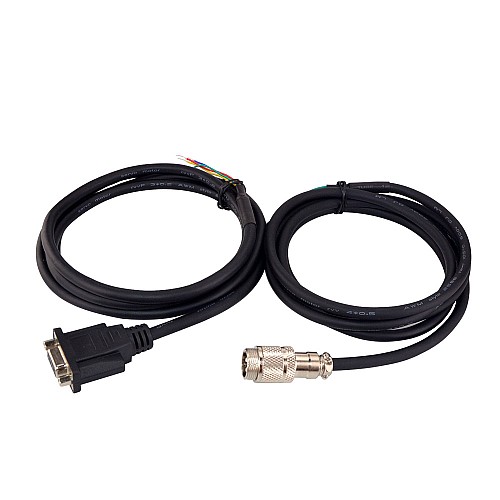 Nema 23 및 24 폐쇄 루프 스테퍼 모터용 1.7m(67) AWG20 모터 및 인코더 연장 케이블 키트