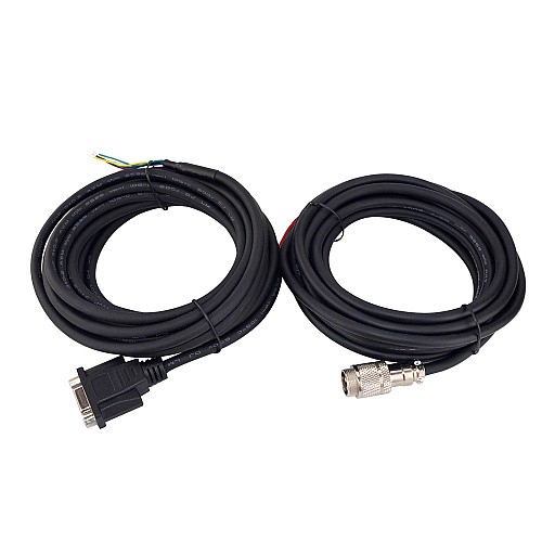 Nema 23 및 24 폐쇄 루프 스테퍼 모터용 4.7m(185) AWG20 모터 및 인코더 연장 케이블 키트