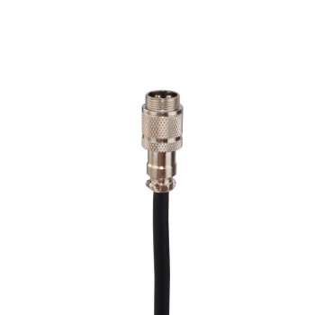 Nema 23 및 24 폐쇄 루프 스테퍼 모터용 GX16 항공 커넥터가 있는 1.7m(67") AWG20 모터 연장 케이블
