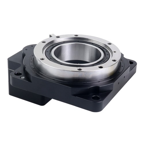 130mm 중공 회전 액추에이터 플랫폼 기어비 18:1 백래시 3arc-min 60mm x 60mm 서보 모터용 - HRP130KK-G18-D14 | StepperOnline