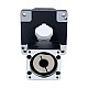85mm 중공 회전 액추에이터 플랫폼 기어비 5:1 백래시 3arc-min 60mm x 60mm 서보 모터용 - HRP85KK-G5-D14 | StepperOnline
