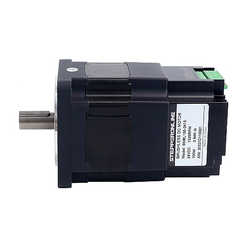 Nema 34 86x86x138mm 통합 브러시리스 DC 모터 100W 24V 1500RPM 0.64Nm 4.17A 드라이버 포함 Nema 34 86x86x138mm 통합 브러시리스 DC 모터 100W 24V 1500RPM 0.64Nm 4.17A 드라이버 포함