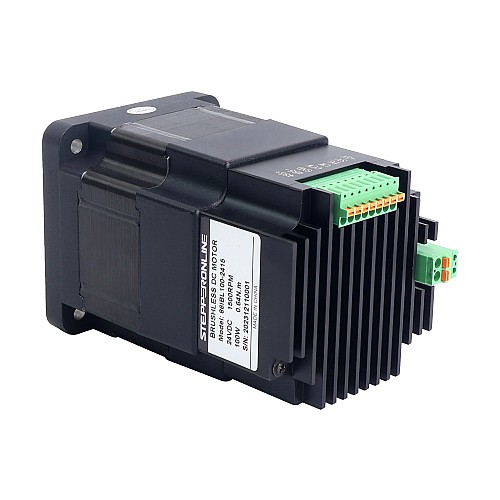 Nema 34 86x86x138mm 통합 브러시리스 DC 모터 100W 24V 1500RPM 0.64Nm 4.17A 드라이버 포함 Nema 34 86x86x138mm 통합 브러시리스 DC 모터 100W 24V 1500RPM 0.64Nm 4.17A 드라이버 포함