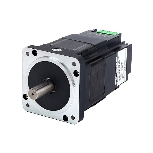 Nema 34 86x86x138mm 통합 브러시리스 DC 모터 100W 24V 1500RPM 0.64Nm 4.17A 드라이버 포함 Nema 34 86x86x138mm 통합 브러시리스 DC 모터 100W 24V 1500RPM 0.64Nm 4.17A 드라이버 포함
