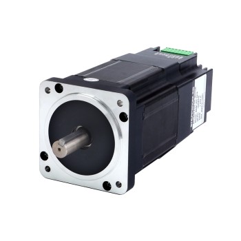 Nema 34 86x86x168mm 통합 BLDC 모터 200W 24V 1500RPM 1.27Nm 8.33A 드라이버 포함