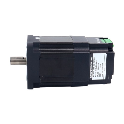 Nema 34 86x86x168mm 통합 브러시리스 DC 모터 200W 24V 1500RPM 1.27Nm 8.33A 드라이버 포함