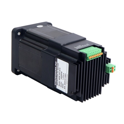 Nema 34 86x86x168mm 통합 브러시리스 DC 모터 200W 24V 1500RPM 1.27Nm 8.33A 드라이버 포함