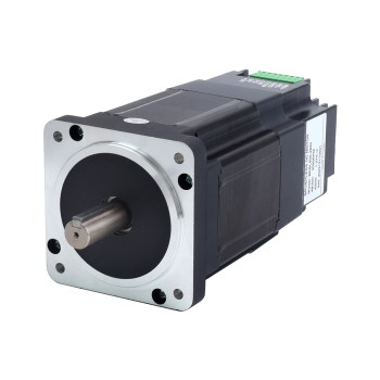 Nema 34 86x86x152mm 통합 BLDC 모터 400W 48V 3000RPM 1.27Nm 8.33A 드라이버 포함