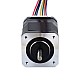 Nema 17 통합 스테퍼 모터 0.44Nm(62.32oz-in) 컨트롤러 포함 ISC02 10-30VDC