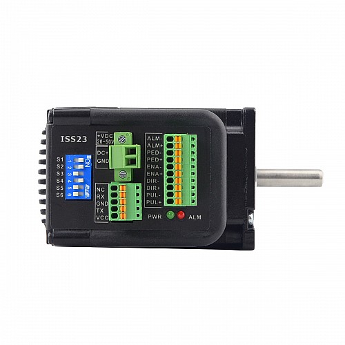 통합 스테퍼 서보 모터 1Nm(142oz-in) 24-50VDC NEMA 23 폐쇄 루프