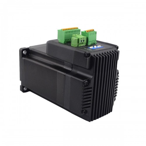 통합 스테퍼 서보 모터 3Nm(425oz-in) 24-50VDC NEMA 24 폐쇄 루프