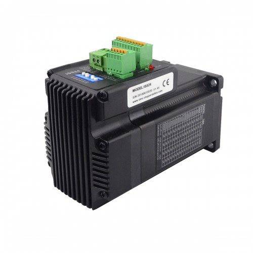 통합 스테퍼 서보 모터 3Nm(425oz-in) 24-50VDC NEMA 24 폐쇄 루프
