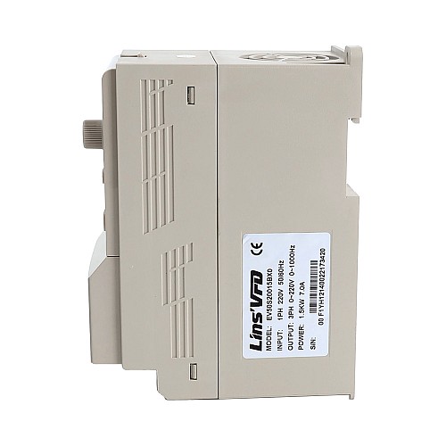 EV50 시리즈 VFD 2HP 1.5KW 7.0A 단상 220V 가변 주파수 드라이브