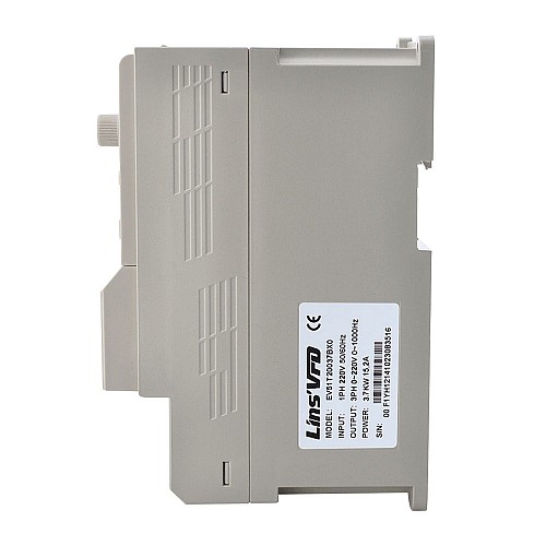EV51 시리즈 VFD 5HP 3.7KW 15.2A 단상/삼상 220V CNC 스핀들 모터 가변 주파수 드라이브 EV51 시리즈 VFD 5HP 3.7KW 15.2A 단상/삼상 220V CNC 스핀들 모터 가변 주파수 드라이브