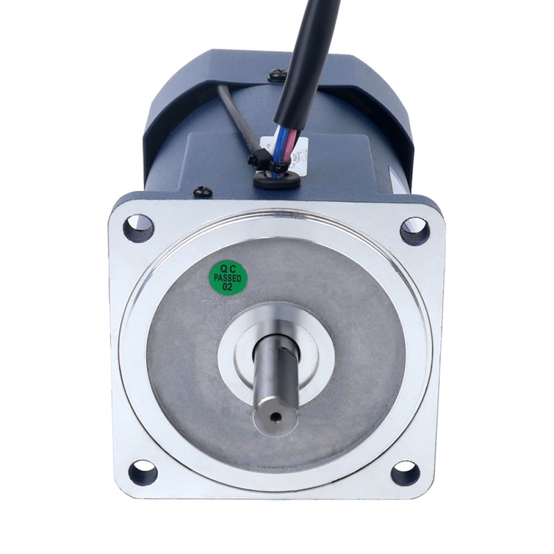 120W 110VAC 60Hz 90-1550RPM 0.72Nm(101.96oz.in) 플랜지 90mm 단상 AC 가변 속도 모터 - 5IK120RA-AF | StepperOnline