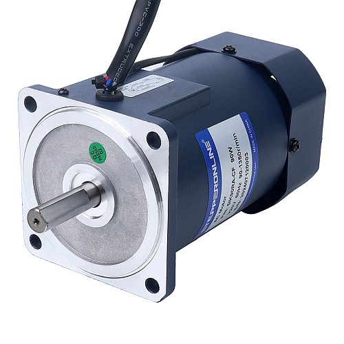 90W 220VAC 50Hz 90-1350RPM 0.675Nm(95.59oz.in) 플랜지 90mm 단상 AC 가변 속도 모터 - 5IK90RA-CF | StepperOnline