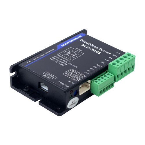 디지털 브러시리스 DC 모터 드라이버 12-24VDC 최대 8.0A 120W - BLD-305S | StepperOnline