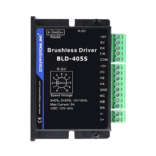 디지털 브러시리스 DC 모터 드라이버 12V-24VDC 최대 5.0A 120W