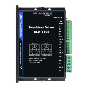 디지털 브러시리스 DC 모터 드라이버 24V-48VDC 최대 13.0A 200W