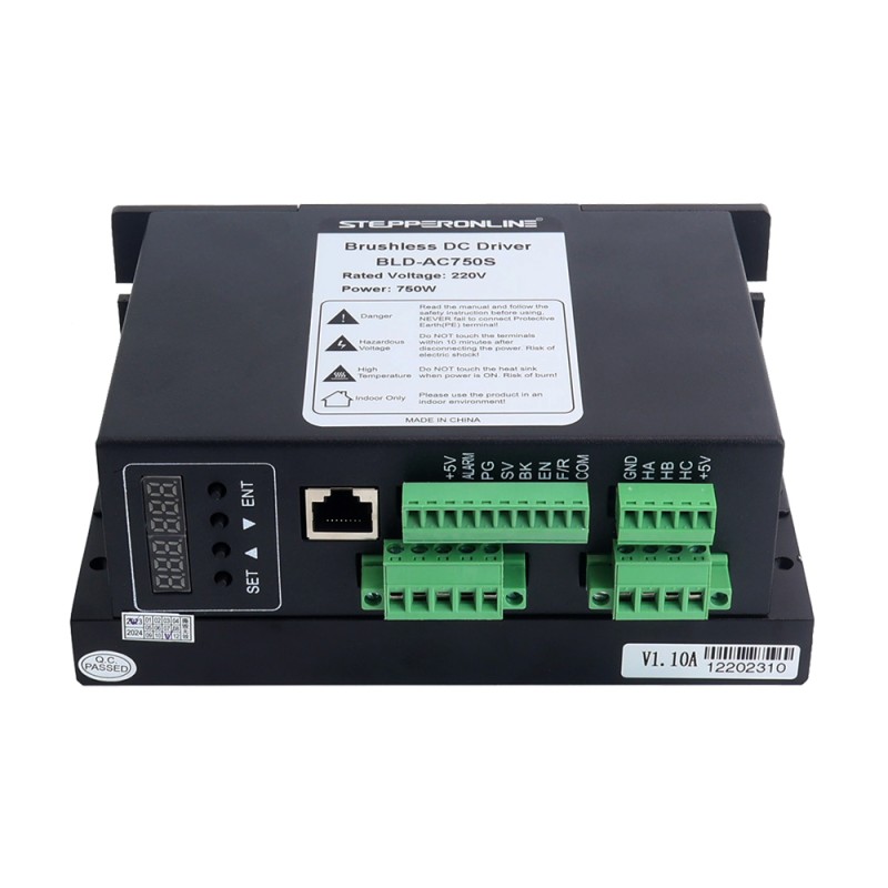 디지털 브러시리스 DC 모터 드라이버 110/220VAC 최대 6.0A 750W