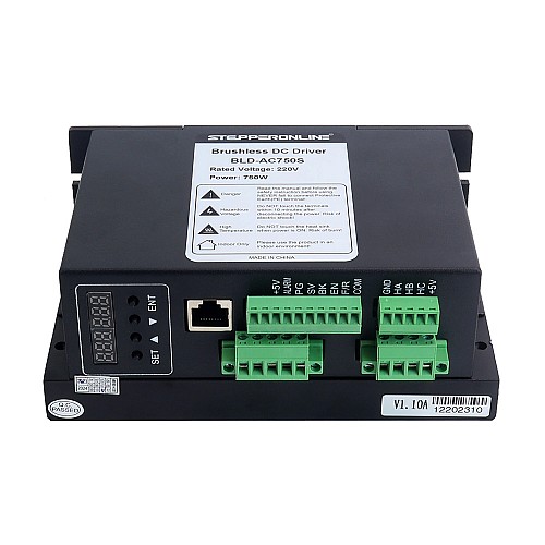 디지털 브러시리스 DC 모터 드라이버 110/220VAC 최대 6.0A 750W 디지털 브러시리스 DC 모터 드라이버 110/220VAC 최대 6.0A 750W