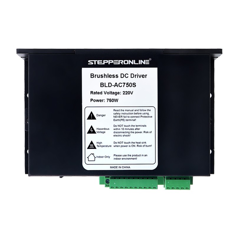 디지털 브러시리스 DC 모터 드라이버 110/220VAC 최대 6.0A 750W