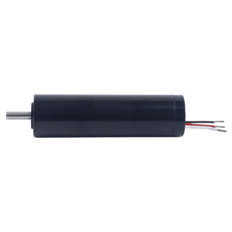 12V 9.2mNm 7.03W 1A 라운드 Ф16x41mm 브러시리스 코어리스 모터 - 16CL41-12-P2-7300 | StepperOnline