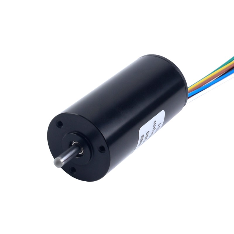 24V 15mNm 31.41W 1.55A 라운드 Ф22x45mm 브러시리스 코어리스 모터 - 22CL45-24-P2-20000 | StepperOnline