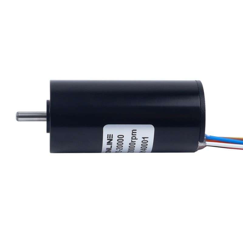 24V 15mNm 31.41W 1.55A 라운드 Ф22x45mm 브러시리스 코어리스 모터 - 22CL45-24-P2-20000 | StepperOnline