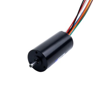 24V 32000RPM 23.5mNm 78.74W 4.22A 라운드 Ф22x45mm 브러시리스 코어리스 모터