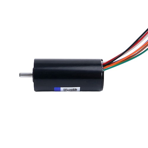 24V 23.5mNm 78.74W 4.22A 라운드 Ф22x45mm 브러시리스 코어리스 모터 - 22CL45-24-P2-32000 | StepperOnline