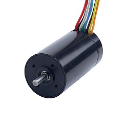 48V 10000RPM 140mNm 146.6W 4.6A 라운드 Ф35x60mm 브러시리스 코어리스 모터