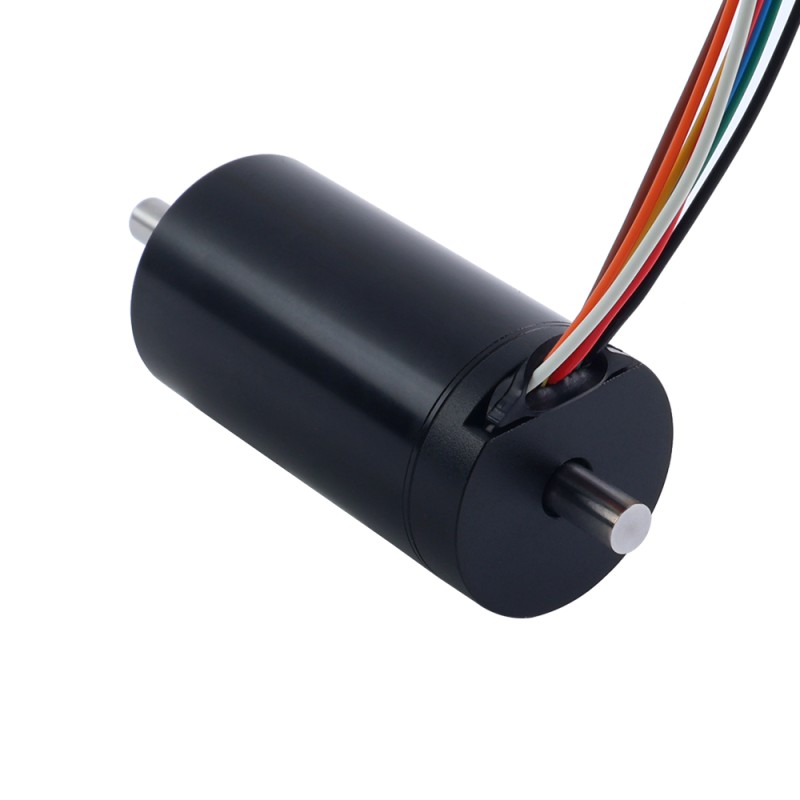 28V 80mNm 140.73W 6.31A 라운드 Ф32x61mm 브러시리스 코어리스 모터 - 32CL60-28-P2-16800 | StepperOnline