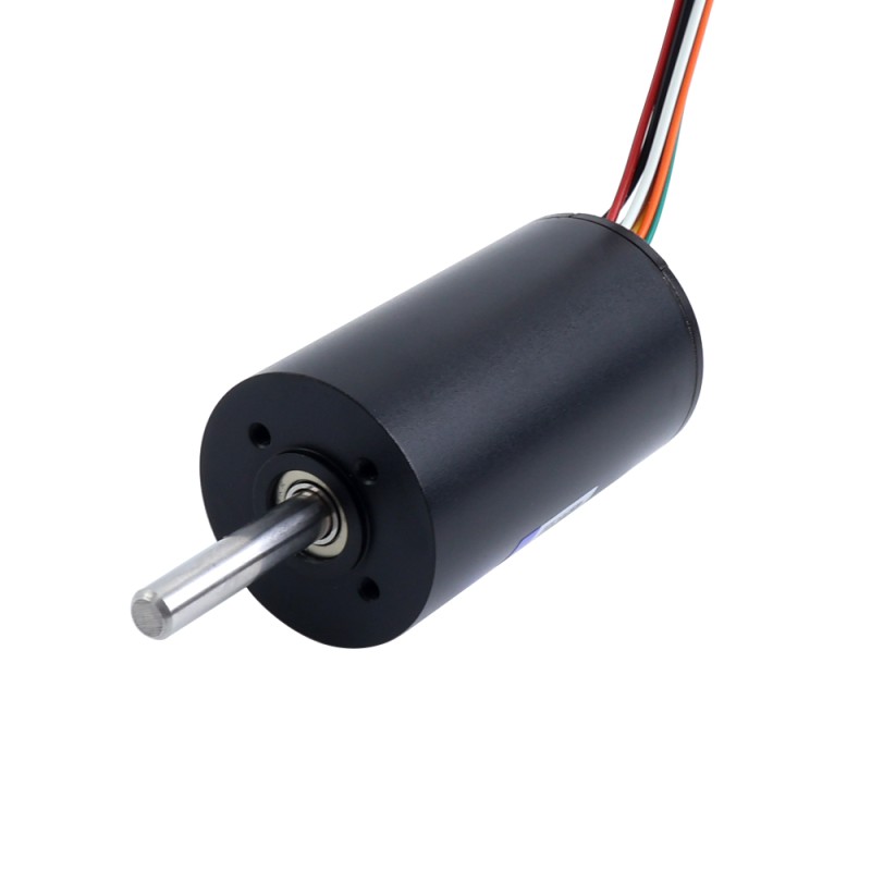 36V 140mNm 146.6W 6.14A 라운드 Ф35x60mm 브러시리스 코어리스 모터 - 35CL60-36-P2-10000 | StepperOnline