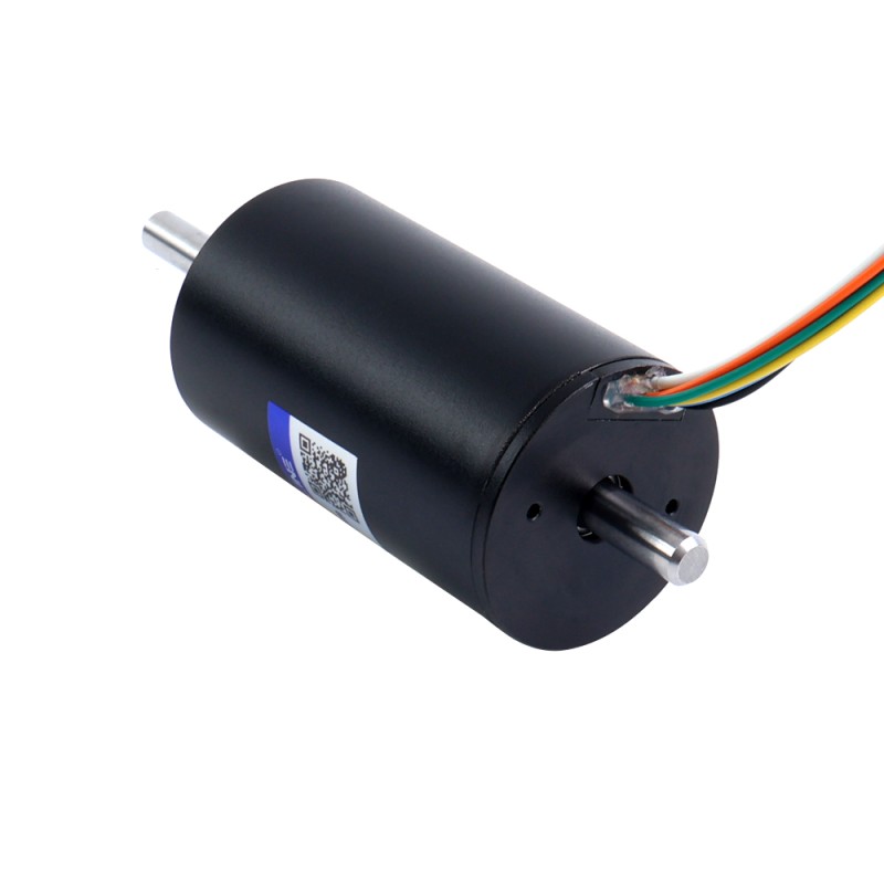 36V 140mNm 146.6W 6.14A 라운드 Ф35x60mm 브러시리스 코어리스 모터 - 35CL60-36-P2-10000 | StepperOnline