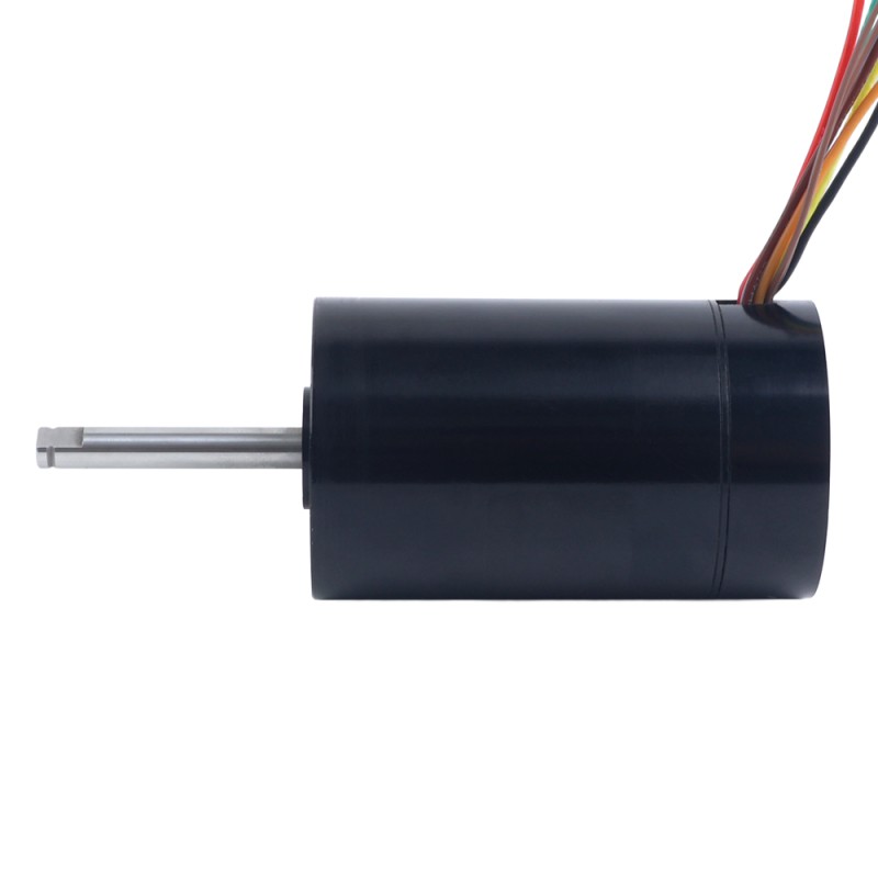 24V 304mNm 191W 11.99A 라운드 Ф50x70mm 브러시리스 코어리스 모터 - 50CL70-24-P2-6000 | StepperOnline