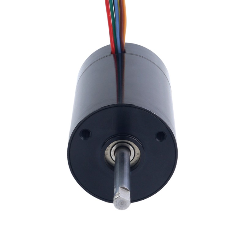 24V 304mNm 191W 11.99A 라운드 Ф50x70mm 브러시리스 코어리스 모터 - 50CL70-24-P2-6000 | StepperOnline