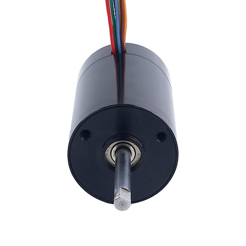 36V 212mNm 177.59W 6.82A 라운드 Ф43x69mm 브러시리스 코어리스 모터 - 43CL70-36-P2-8000 | StepperOnline
