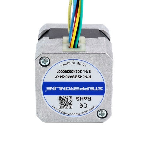 24V 3000RPM 0.08Nm 25W 1.80A 42x42x46mm BLDC 모터 - 42BSA46-24-01 | StepperOnline