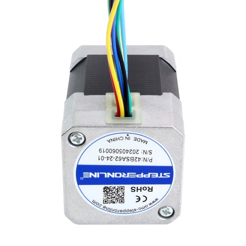 24V 3000RPM 0.16Nm 50W 3.30A 42x42x62mm BLDC 모터 - 42BSA62-24-01 | StepperOnline