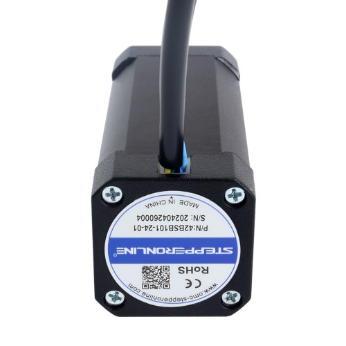 24V 3000RPM 0.25Nm 79W 4.70A 42x42x101mm BLDC 모터 - 42BSB101-24-01 | StepperOnline