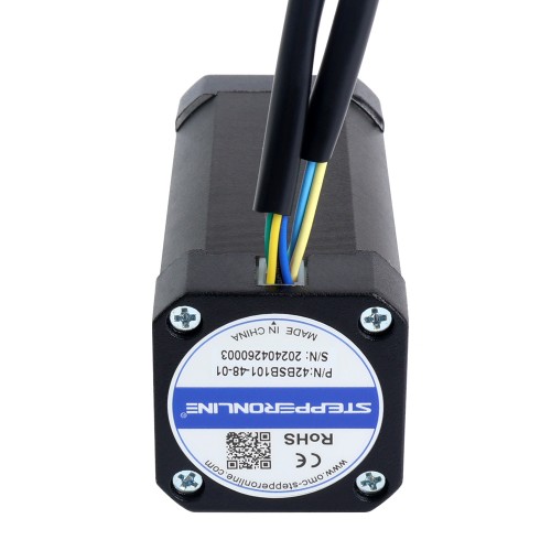 48V 3000RPM 0.25Nm 79W 2.30A 42x42x101mm BLDC 모터 - 42BSB101-48-01 | StepperOnline