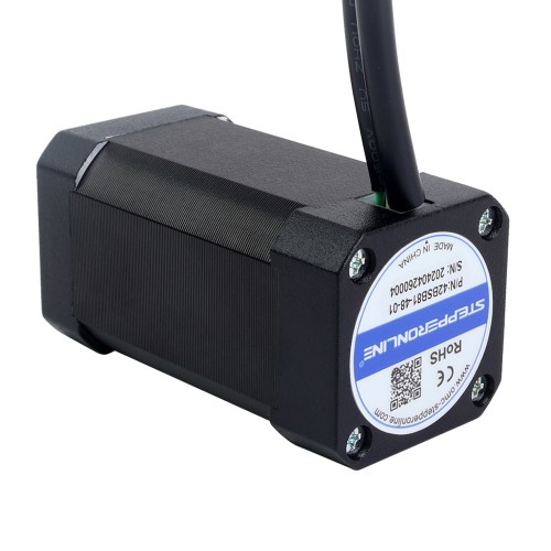 48V 3000RPM 0.19Nm 60W 1.80A 42x42x81mm BLDC 모터 - 42BSB81-48-01 | StepperOnline