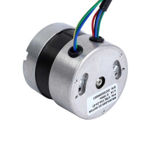 24V 4000RPM 0.16Nm 67W 4.1A Ф57x53.5mm 브러시리스 DC 모터
