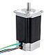 48V 3000RPM 0.6Nm 188W 5.40A 57x57x100mm BLDC 모터 - 57BSA100-48-01 | StepperOnline