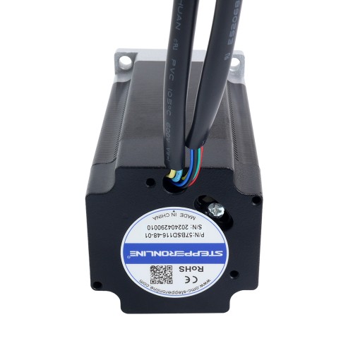 48V 3000RPM 0.6Nm 188W 5.40A 57x57x116mm BLDC 모터 - 57BSD116-48-01 | StepperOnline